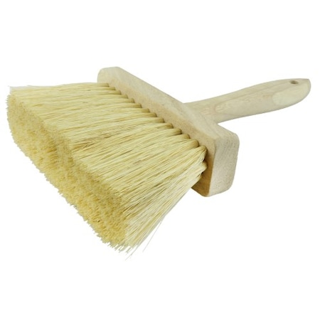 Weiler 6" Masonry Brush, 3" Trim Length, White Tampico Fill 74002